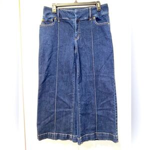 INC brand wide leg gaucho cropped style jeans. Size 12. VGUC